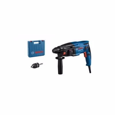 Perforateur-burineur SDS Plus 720W GBH 2-21 mandrin automatique en coffret standard – BOSCH – 06112A6001