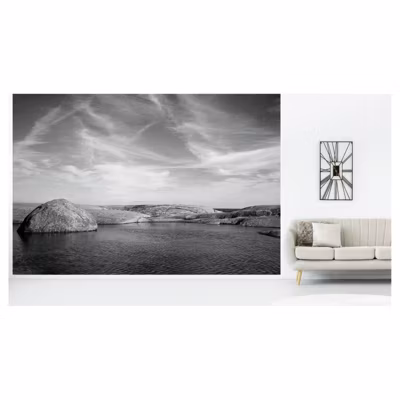 Papier peint intissé ARCHIPEL 400 x 270 cm (LxH) – Tapisserie murale panoramique XXL, Made in France par Scenolia