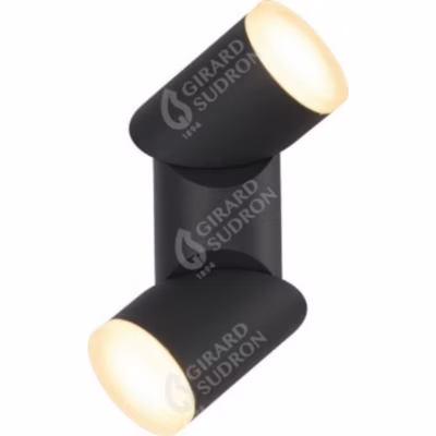 Applique Led étanche orientable haut bas ronde-Girard Sudron – Elypte