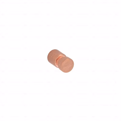 Boutons pour meubles en zamac Diamètre 15 cuivre vintage