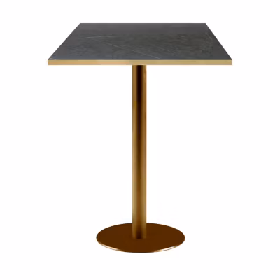 Mange-debout 60x60cm Rome bistrot pierre noire – Restootab