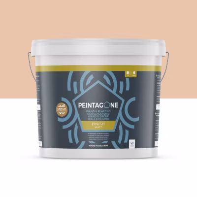 Peinture de finition lessivable pour murs & plafonds intérieurs – Finish Matt, 4 l, California Love (PE098)