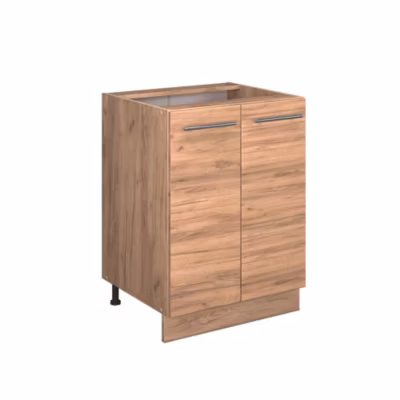 Vicco Meuble bas de cuisine Chêne de force doré 60cm , PT Chêne