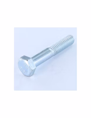Corps de boulon filetage partiel Tête hexagonale TH M4X30 Classe 8.8 Acier zingué – 1 pièce