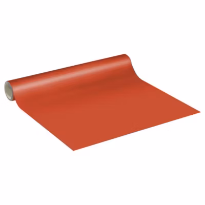Rouleau adhésif décoratif Vinyle au Mètre – Sticker Lavable Imperméable Mur Cuisine Meubles – 60cmx8m – Rouge coquelicot