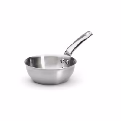 Sauteuse bombée 16cm inox sans couvercle De Buyer 3603.16 alchimy