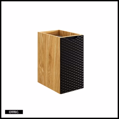 Meuble sous vasque de 30 cm – Noir – 1 porte – SEA