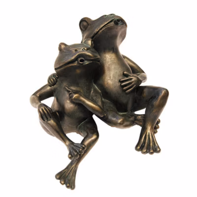 Fontaine deux grenouilles – 22 cm