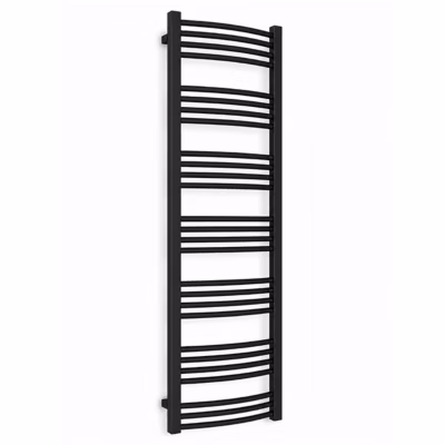 Sèche-serviette eau chaude noir de 1620mm de haut et 400mm de large – 577 Watt – LEN1620/400SXN