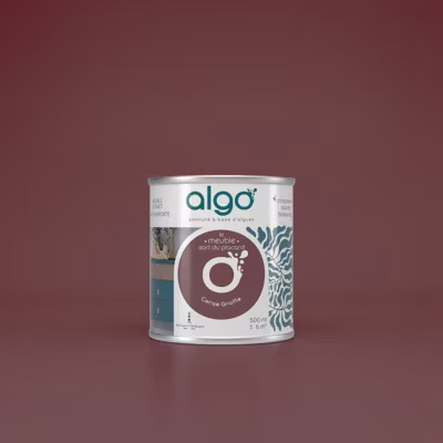 Peinture pour Meuble – Rouge Cerise Griotte – 0.5L – Mat