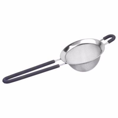 Passoire tamis inox/siliconne 9cm – Gris- 5five
