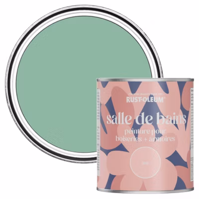 Peinture Verte pour Boiseries de Salle de Bains, Mate – RUST-OLEUM – Wanderlust 750ml