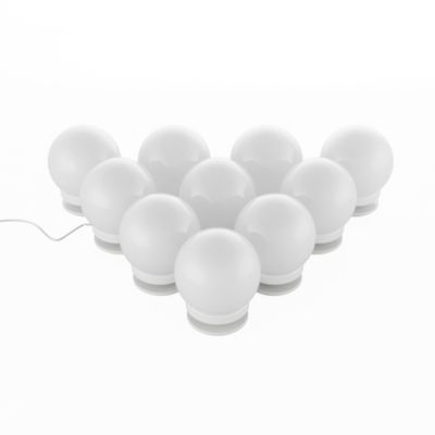Vicco Éclairage de la coiffeuse Blanc 400cm
