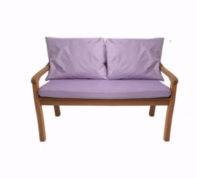 Coussin pour banc 110×60/2x50x56cm Coussins pour balancelle de jardin Violet, Coussin d&rsquo;assise Coussin extérieur/intérieur