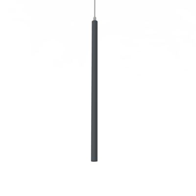 LUMICOM – STELO 1X Suspension, LED INTEGREE, 4.2W, 4000K, métal, gris anthracite, H.60cm