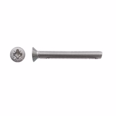 200 Vis Métaux Tête Fraisée Pozidriv 3 x 4 mm – DIN 965 – Inox A2 – D-Work