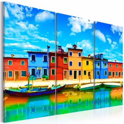 Tableau Villes Sunny morning in Venice 60×40 cm