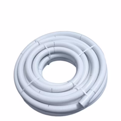 Tuyau PVC semi rigide Longueur 10M diamètre 32mm extérieur Coloris Blanc souple diam intérieur 26mm ZENLYS