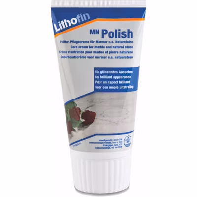 MN Polish Crème – Crème d&rsquo;entretien pour pierre naturelle – Lithofin – 0,15 L Neutre