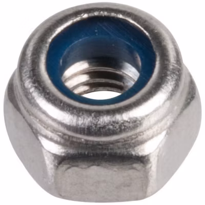 Écrou hexagonal indesserrable Inox – Diamètre 6 mm – Boîte de 200 – Acton