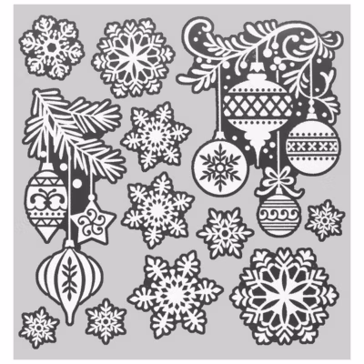 Sticker pailleté l31,5 – feeric lights & christmas