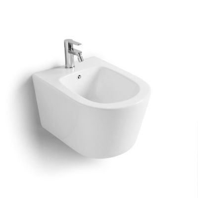 Bidet Suspendu En Céramique Blanche – Blues