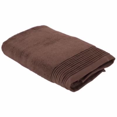 Drap de bain 100×150 cm JULIET Marron 520g/m2