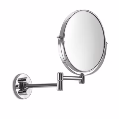 Miroir Grossissant 3X Avec Bras Extensible Chromé