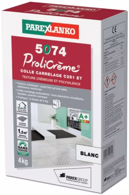 5074 prolicreme 4 kg blanc parexlanko