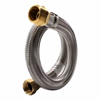 Flexible Inox 50mm Intérieur M-f 2&Prime; (50/60) Longueur 80cm