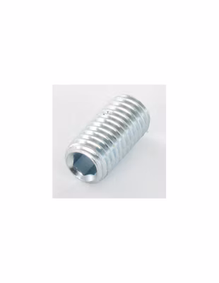Vis métaux Sans tête six pans creux (sthc) Clé de 6 HC6 M12X140 Bout plat Acier zingué – 1 pièce