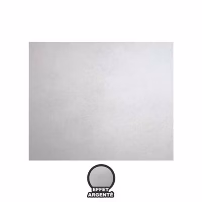 Adhésif décoratif aspect argenté