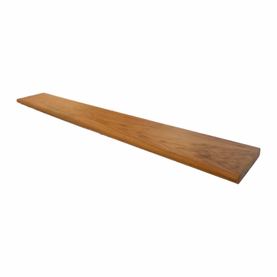 Tablette Bois Teck Huilé Rectangle – Etagère Murale – 18x120x900mm – Etagère de Bureau, Cuisine, Salle de bain, Salon