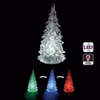 Suspension de noël lumineux sapin led – feeric lights & christmas