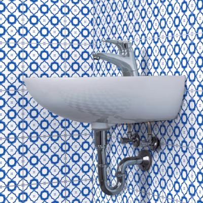Sticker Mural Carrelage adhésif Cuisine Salle de Bain – 24 STICKERS CARRELAGES BOHÈME WINEMA – 24stickers15x15cm