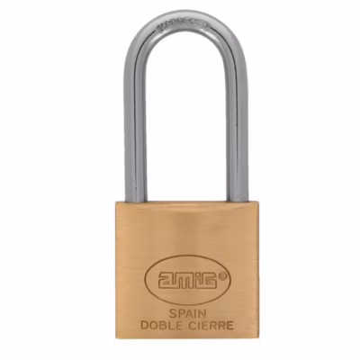 AMIG – Cadenas clefs identiques  30 – 25 mm – Laiton – Mat