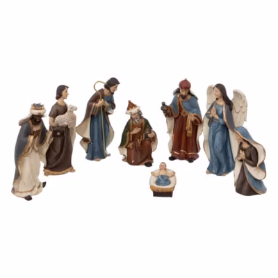 Acc santon x8 resine h16cm – feeric lights & christmas