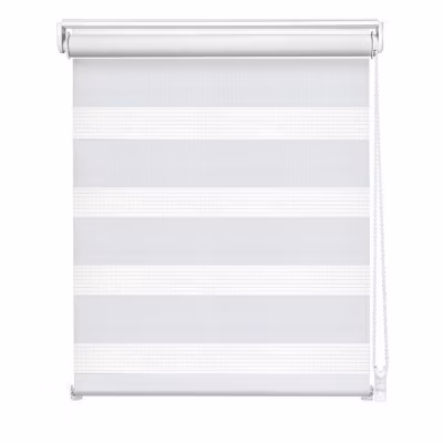 Store enrouleur Jour/nuit mini – pas besoin de percer blanc 42 x 190 cm