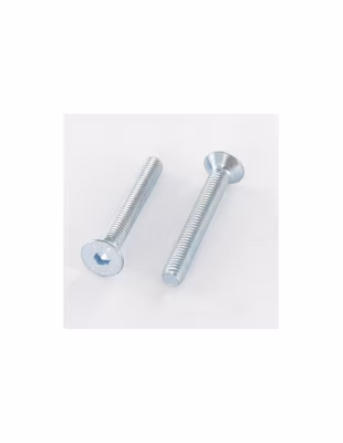 Vis métaux FHC tête fraisée empreinte hexagonale creuse M10X65 Filetage total Classe 10.9 Clé de 6 HC6 Acier – 1 pièce