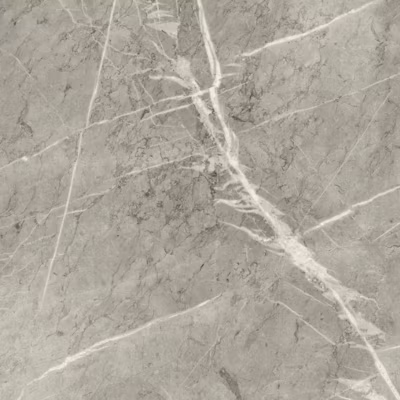 Sol Lino Tendance – Effet marbre gris – Rouleau de 4m x 12m