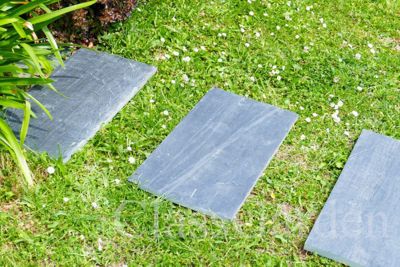 Pas Japonais Ardoise Rect 60×30
