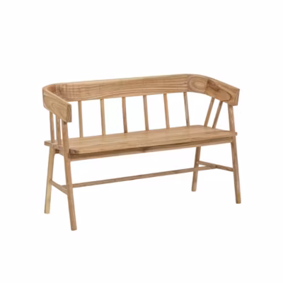 Banc en bois de teck brut June