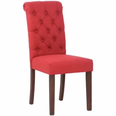 -CLP-Chaise de salle à manger Lisburn avec Pieds en bois de caoutchouc-Array