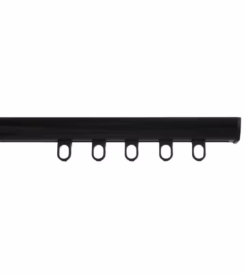 DECORAIL –   Tringle Rail Rideau Discret 4 m – Aluminium