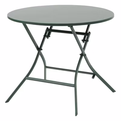 Table de jardin pliante ronde 4 places GREENSBORO