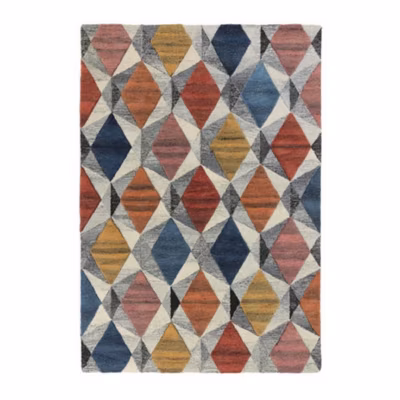 Tapis salon et chambre pure laine tufté main RAYA 200×290 cm