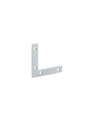 Equerre de fenêtre pour porte, 60x60x12,5mm, bouts carrés, acier zingué – THIRARD