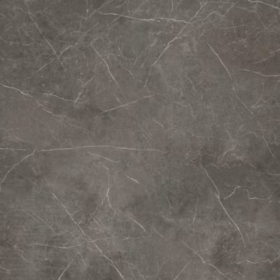Sol PVC Textile – Aspect marbre anthracite – Rouleau de 3m x 2m