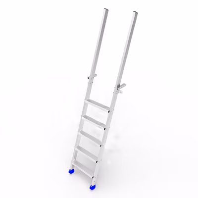 Echelle d&rsquo;accès camion 4marches – Fixation par aimants – Sans rampes – MAC120-SR