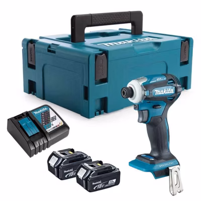 Visseuse à chocs 18V LXT 180Nm -2×3,0 Ah- en MAKPAC – MAKITA DTD173RFJ